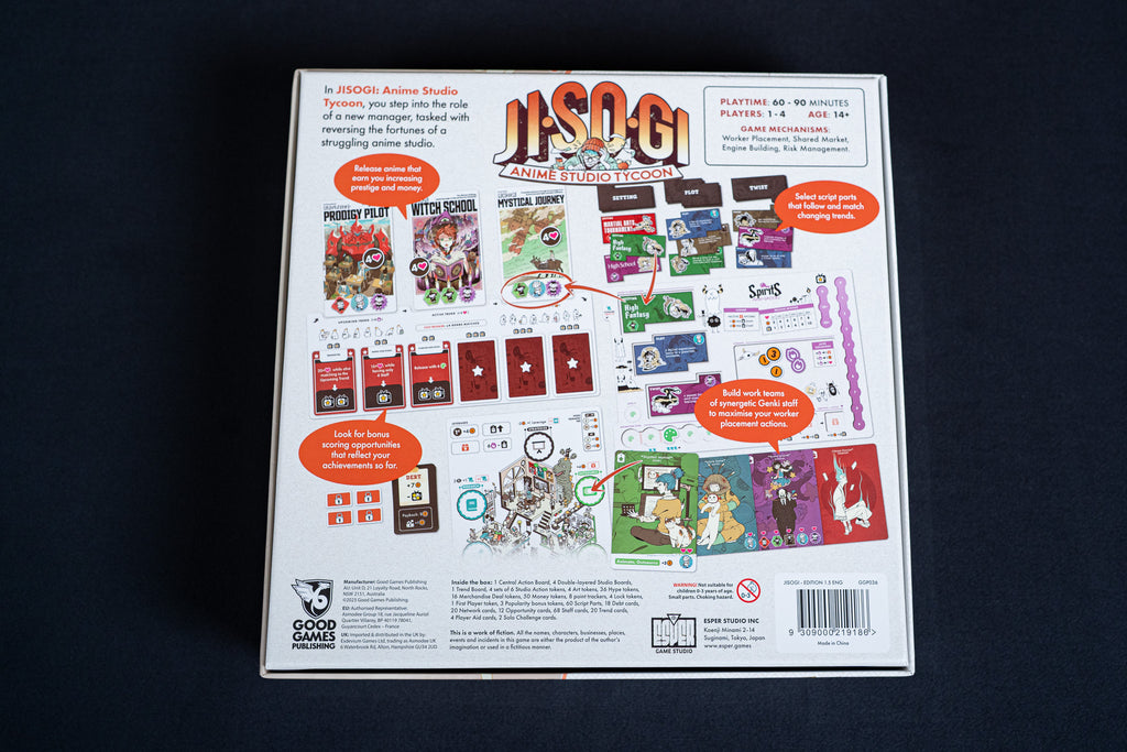 JISOGI: Anime Studio Tycoon - Edition 1.5 [USA-CAN]