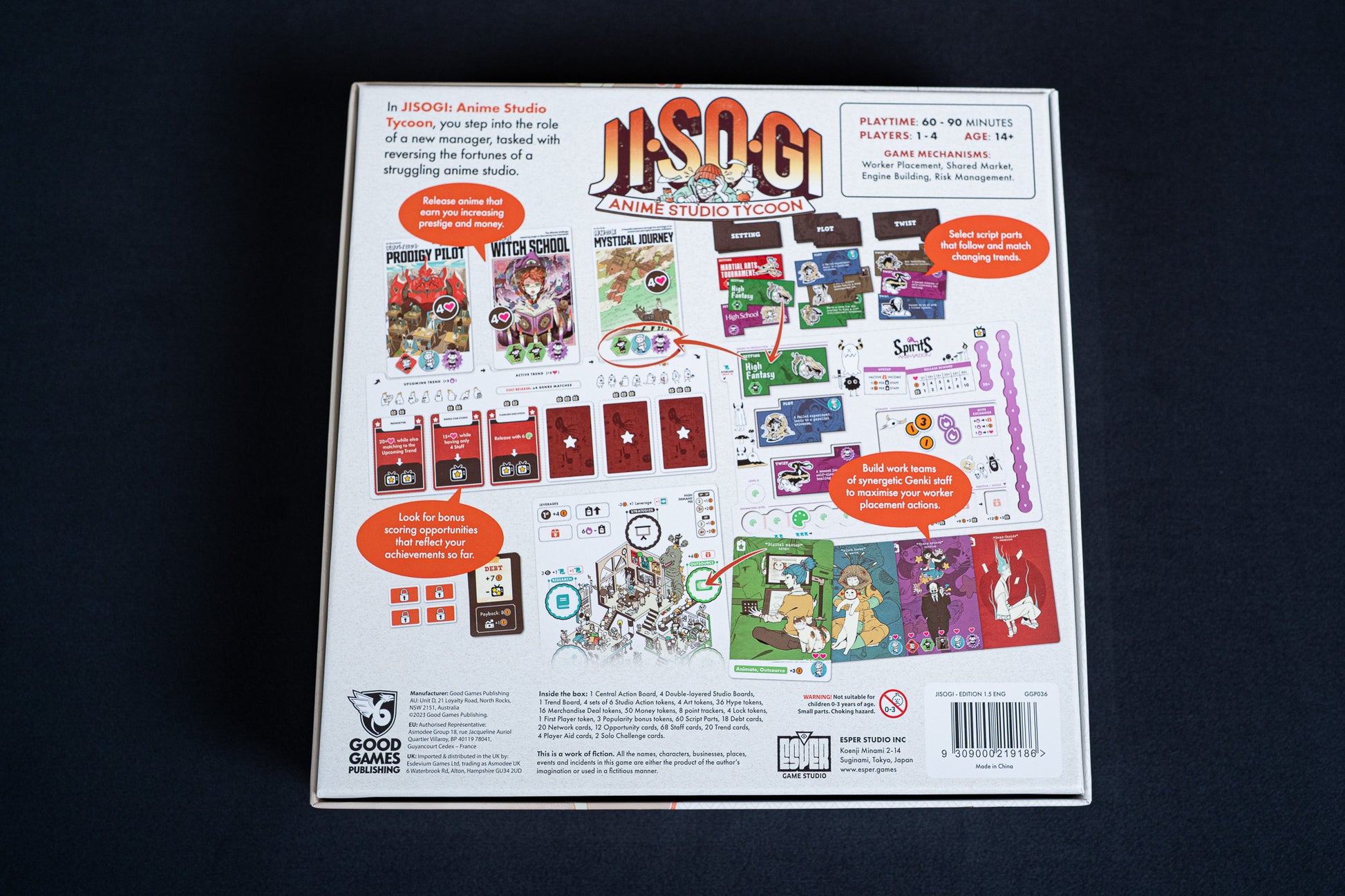 JISOGI: Anime Studio Tycoon - Edition 1.5 [USA-CAN]